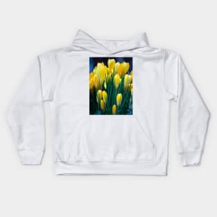 Yellow crocus Kids Hoodie